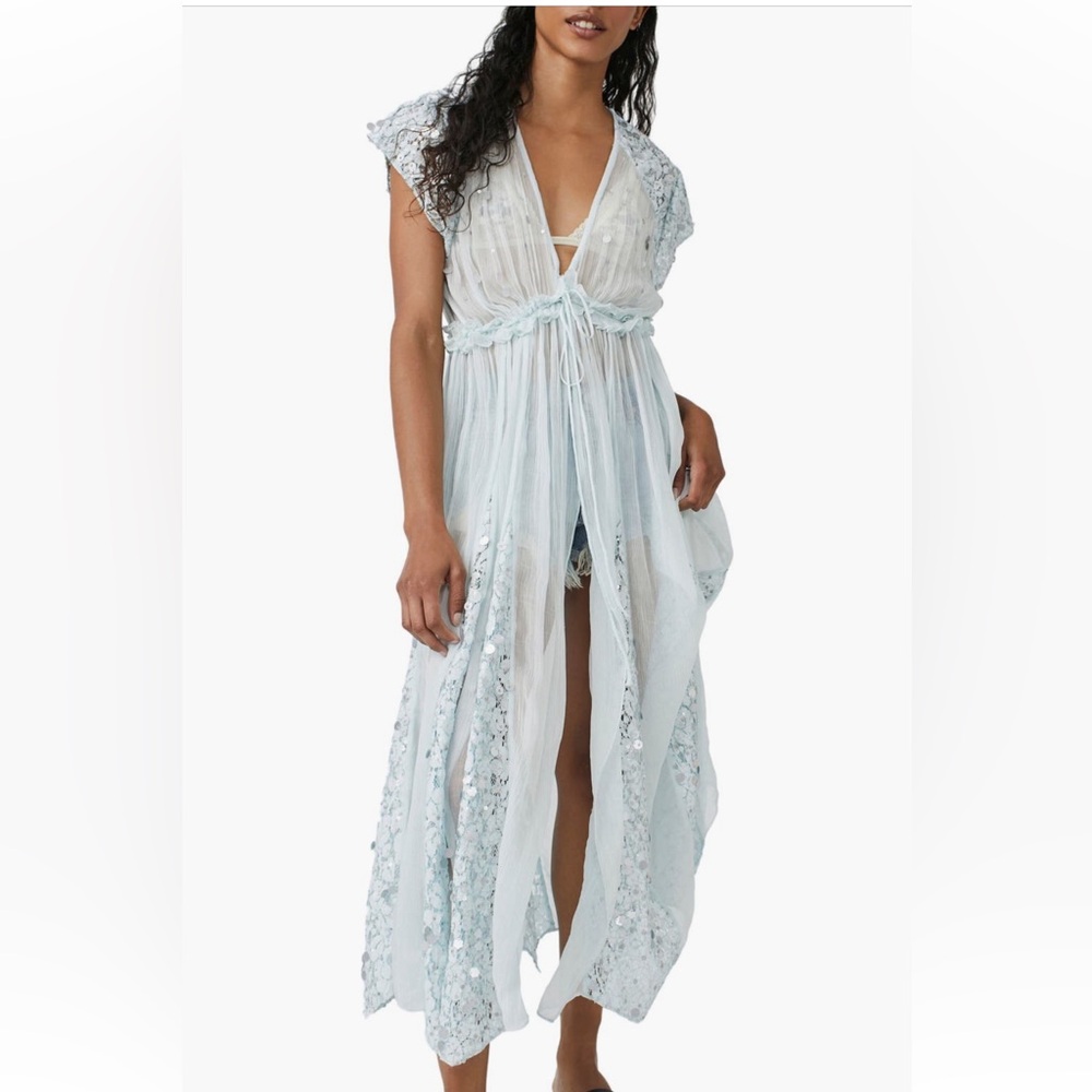 Free People Make A Splash Embellished Top - Picture 3 of 13
